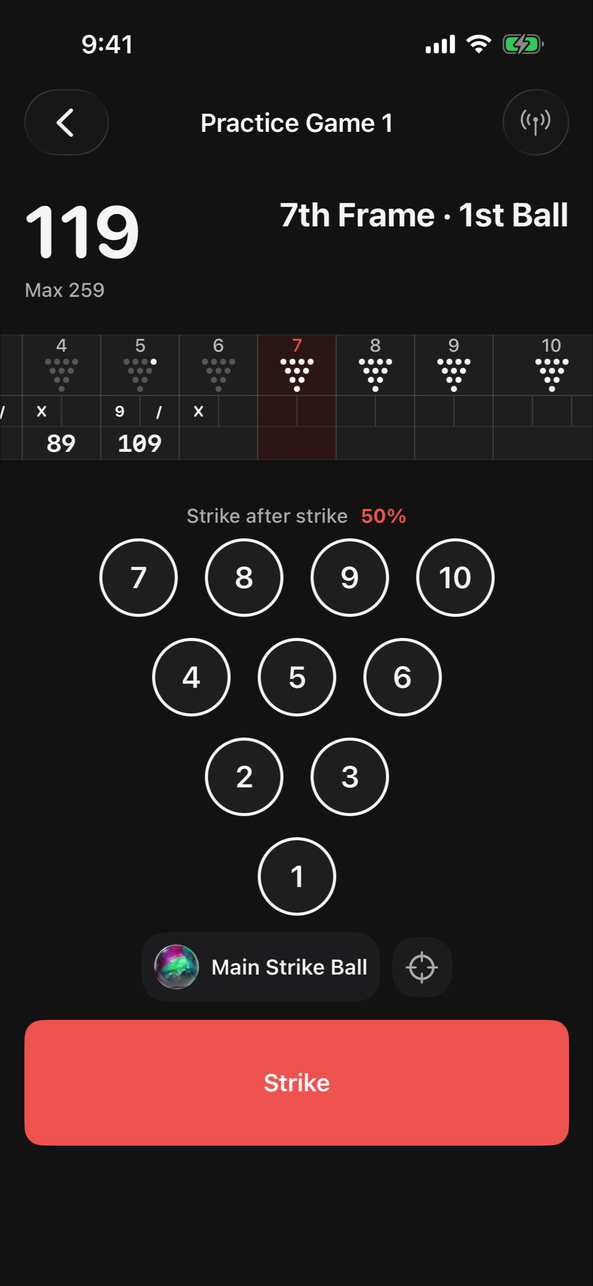 Advanced Bowling Tracker - Frame-by-Frame Score Tracking for iOS
